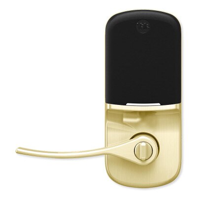 Yale Wi-Fi & Bluetooth Assure Keypad Lever Lock, Lifetime Brass